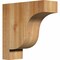 Ekena Millwork Newport Rough Sawn Corbel, Western Red Cedar, 4"W x 12"D x 12"H COR04X12X12NEW00RWR - alternate 1